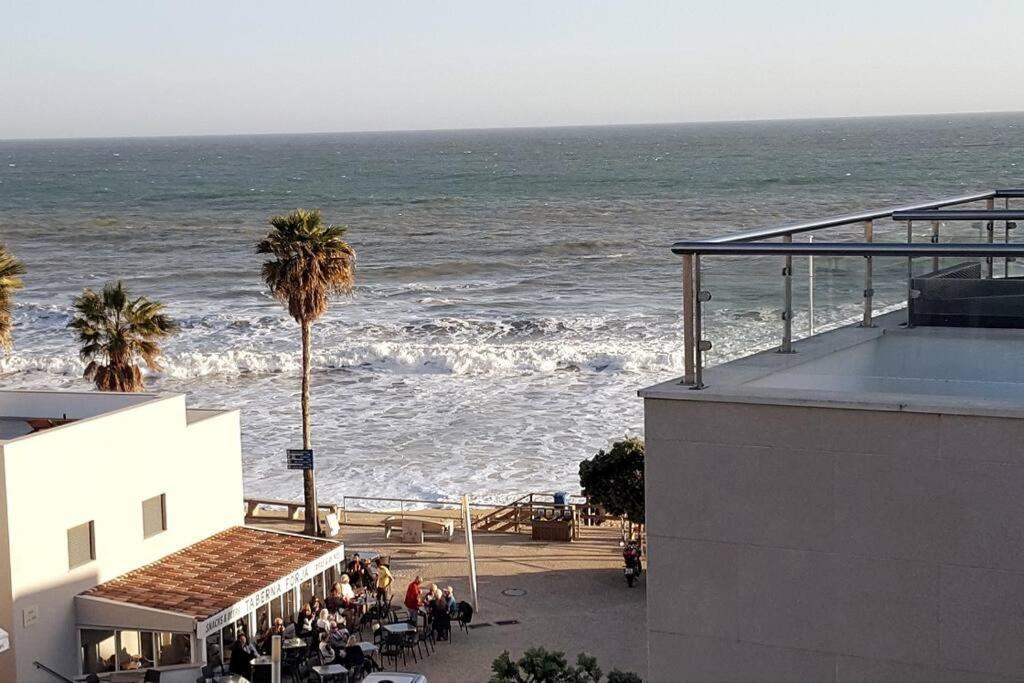 Magnifique Duplex Avec Piscine En Bord De Mer Apartman Olhos de Agua  Kültér fotó